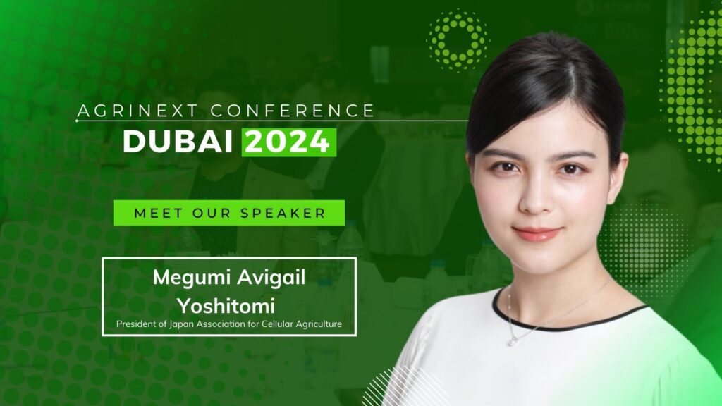 “Renowned Speaker Megumi Avigail Yoshitomi to Address AgriNext Conference in Dubai”