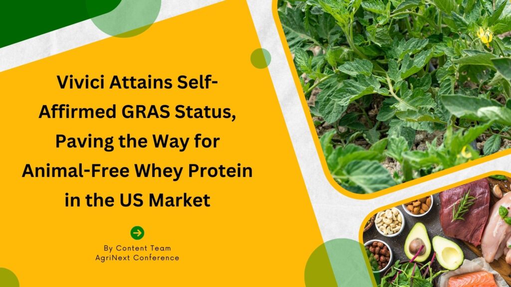 Vivici Attains Self-Affirmed GRAS Status, Paving the Way for Animal-Free Whey Protein in the US Market.