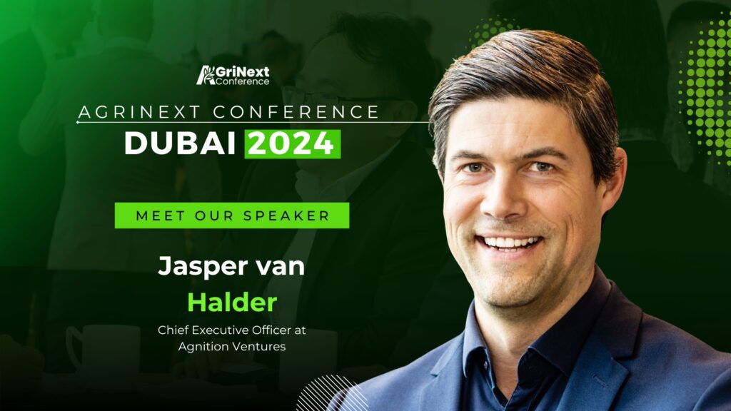 Jasper van Halder to Speak at AgriNext Conference, Dubai, November 13-14, 2024