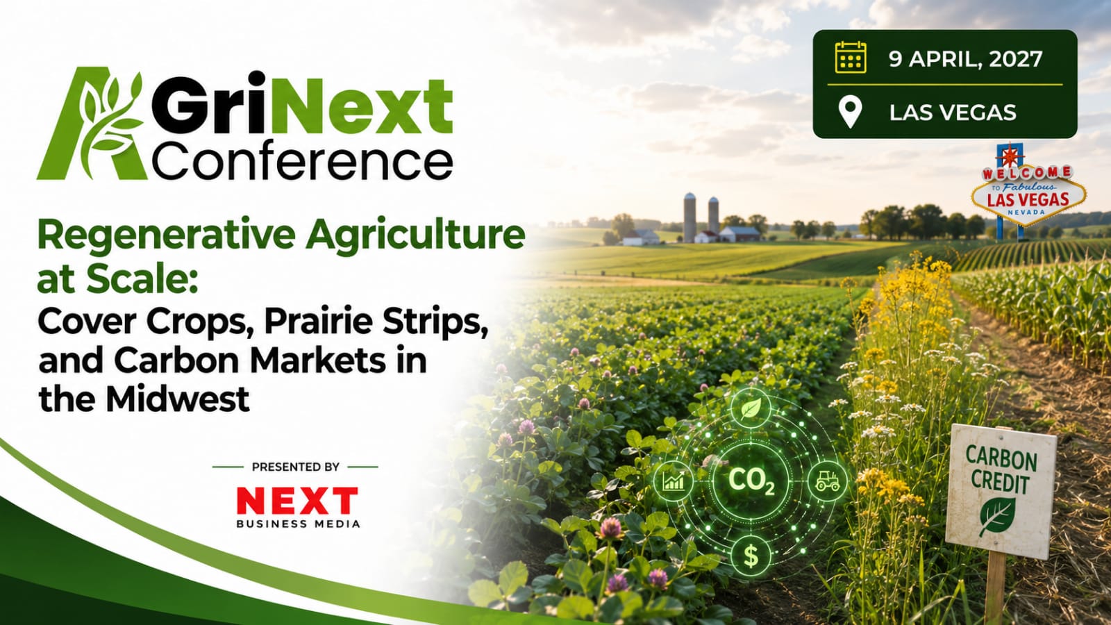 Regenerative Agriculture at Scale: Cover Crops, Prairie Strips, and Carbon Markets in the Midwest