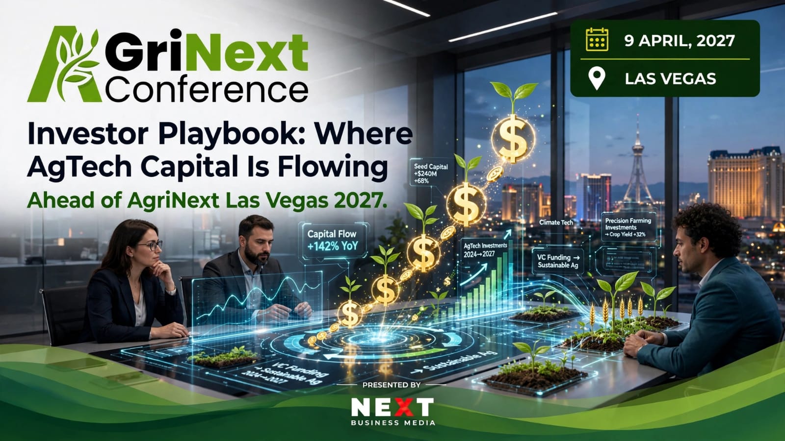 Investor Playbook: Where AgTech Capital Is Flowing Ahead of AgriNext Las Vegas 2027