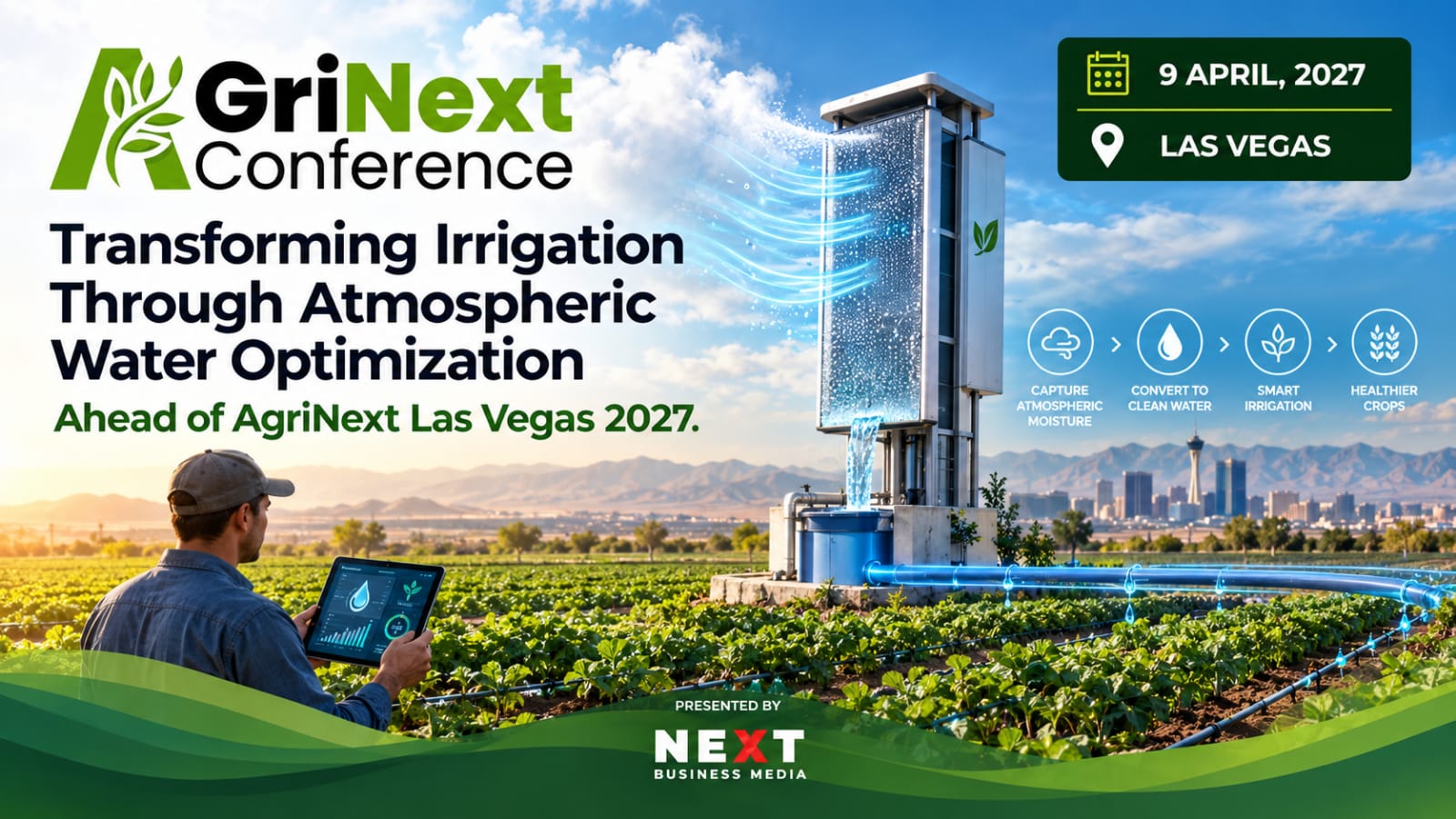 Transforming Irrigation Through Atmospheric Water Optimization
