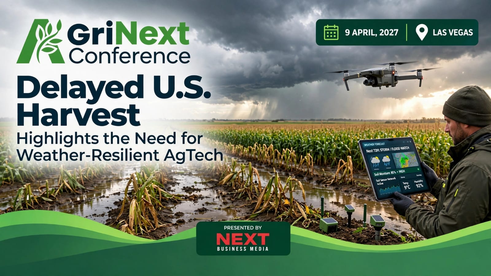 Delayed U.S. Harvest Highlights the Need for Weather-Resilient AgTech