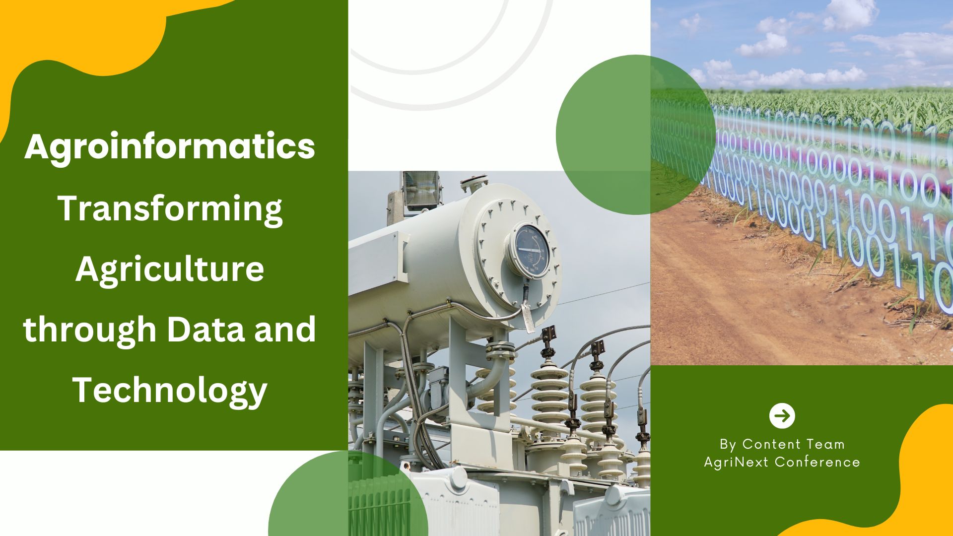 "Agroinformatics: Transforming Agriculture through Data and Technology"