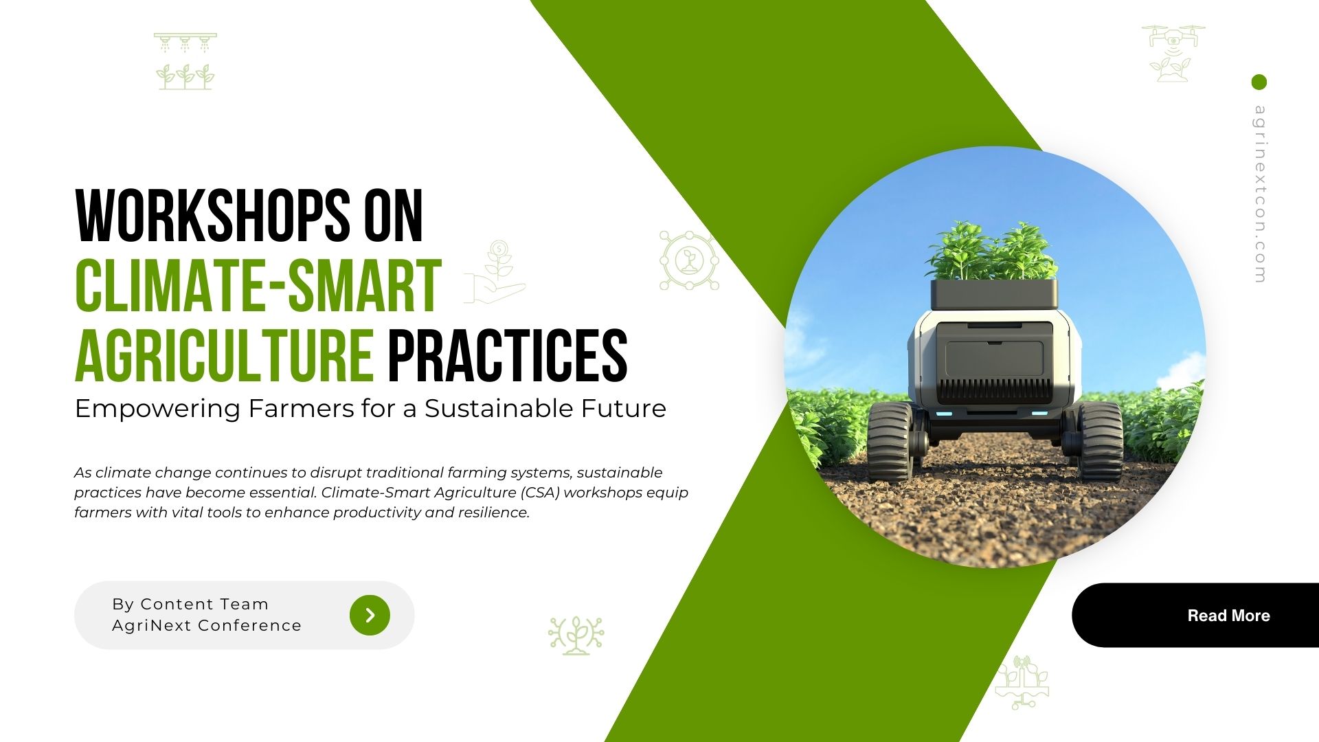 Workshops on Climate-Smart Agriculture Practices: Empowering Farmers for a Sustainable Future