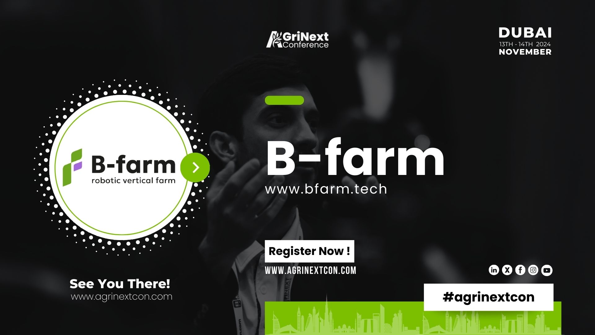 Transforming Agriculture: B-farm at the AgriNext Awards & Conference
