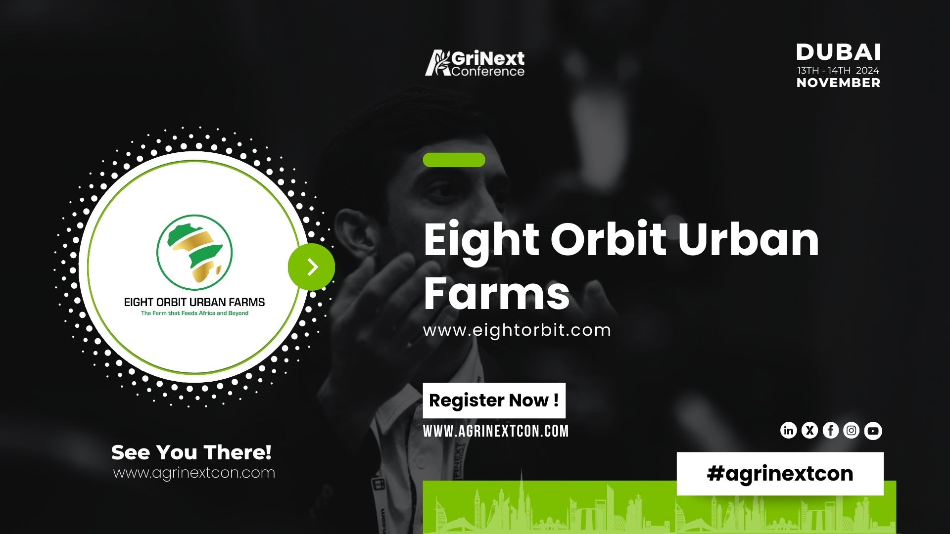 Eight Orbit Urban Farms: Pioneering Food Security Solutions at the AgriNext Awards & Conference
