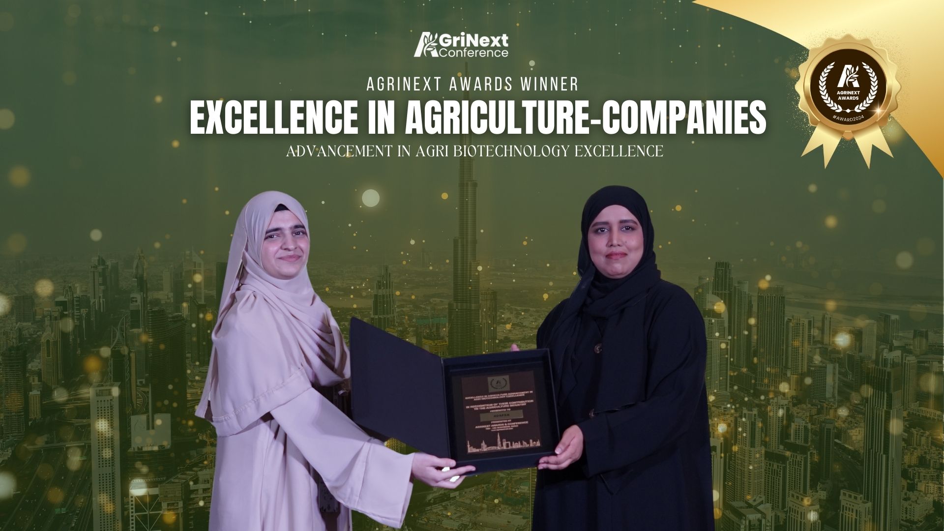 ADAFSA Recognized for Excellence in Agricultural Advancement at AgriNext 2024