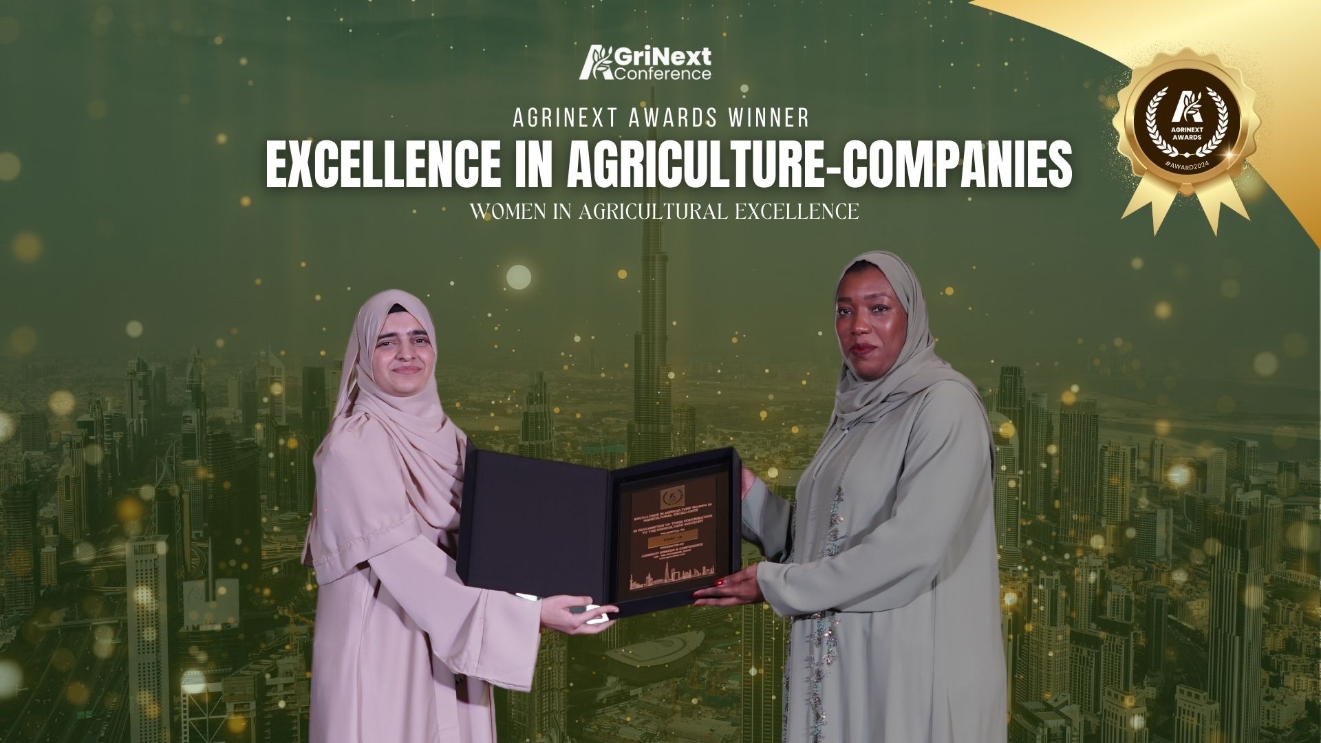 ADAFSA Recognized for Excellence in Agriculture Women in Agricultural Excellence at AgriNext 2024