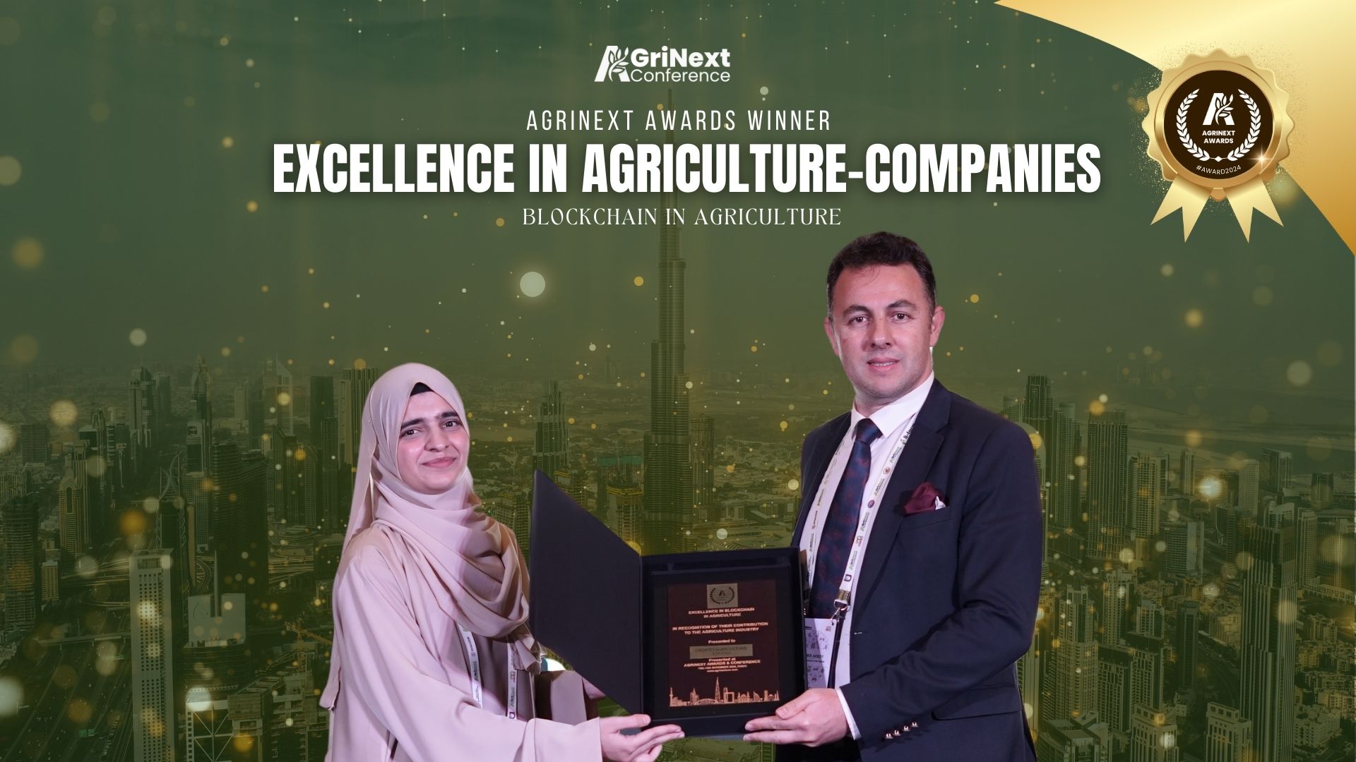 Cropto Agriculture Tokens Wins Excellence in Blockchain in Agriculture at AgriNext Awards 2024