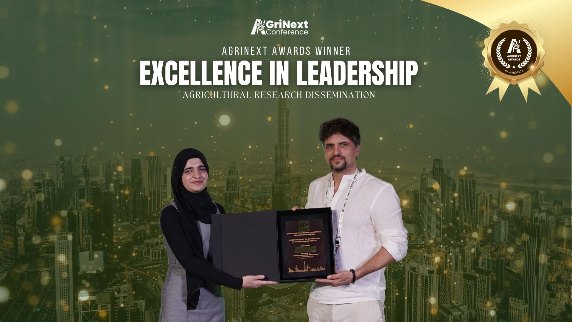 Dr. Felix Krujatz: Excellence in Leadership - Agricultural Research Dissemination