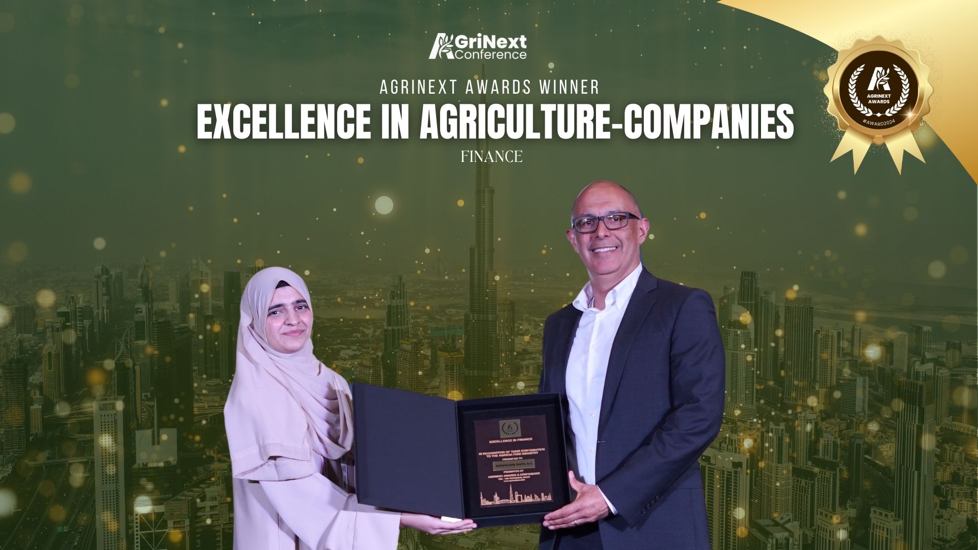 Ingemann Data SA Recognized for Excellence in Finance at AgriNext Awards 2024