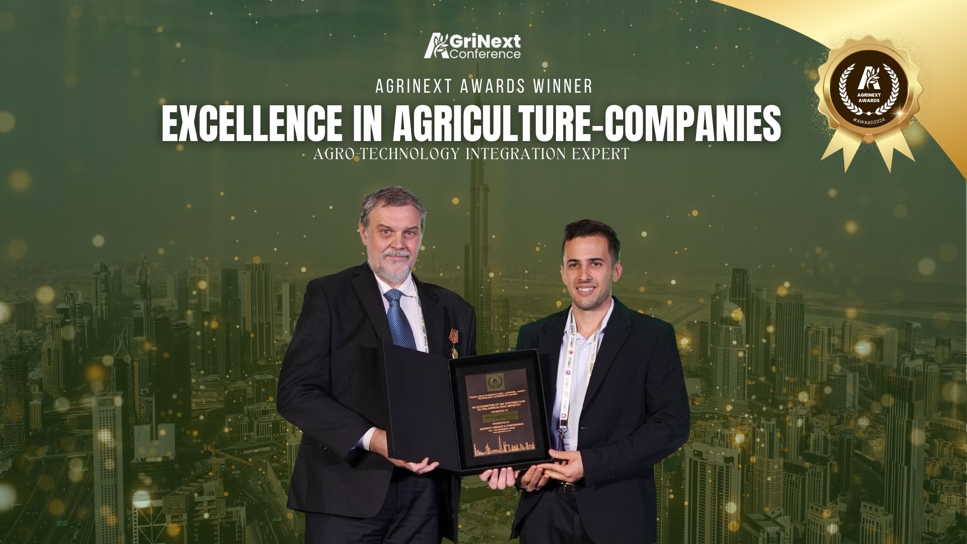 Lucas Proto Wins Excellence in Agriculture – Leaders – Agro-Technology Integration Expert Award