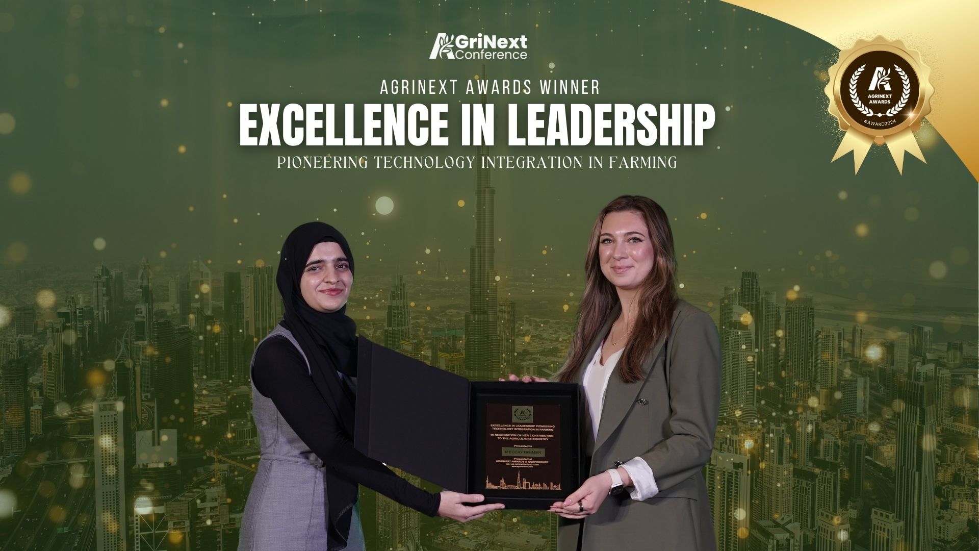 Meccay Nimmer Honored for Excellence in Leadership Pioneering Technology Integration in Farming