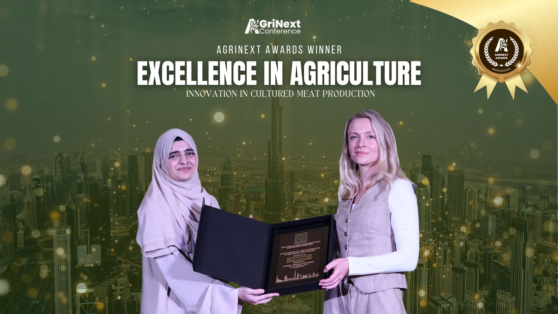RESPECTfarms Wins Excellence in Agriculture Innovation in Cultured Meat Production Award