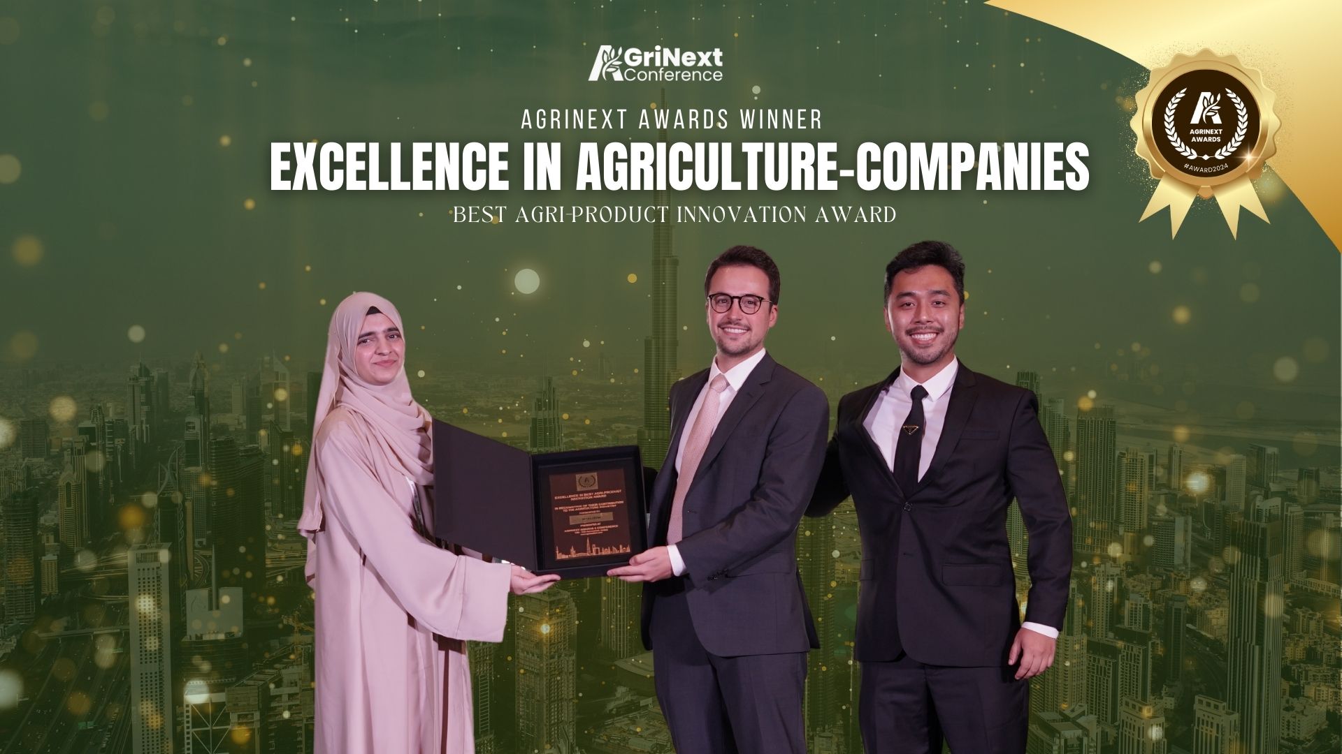 VITALIZEM Wins Excellence in Best Agri-Product Innovation Award at AgriNext 2024