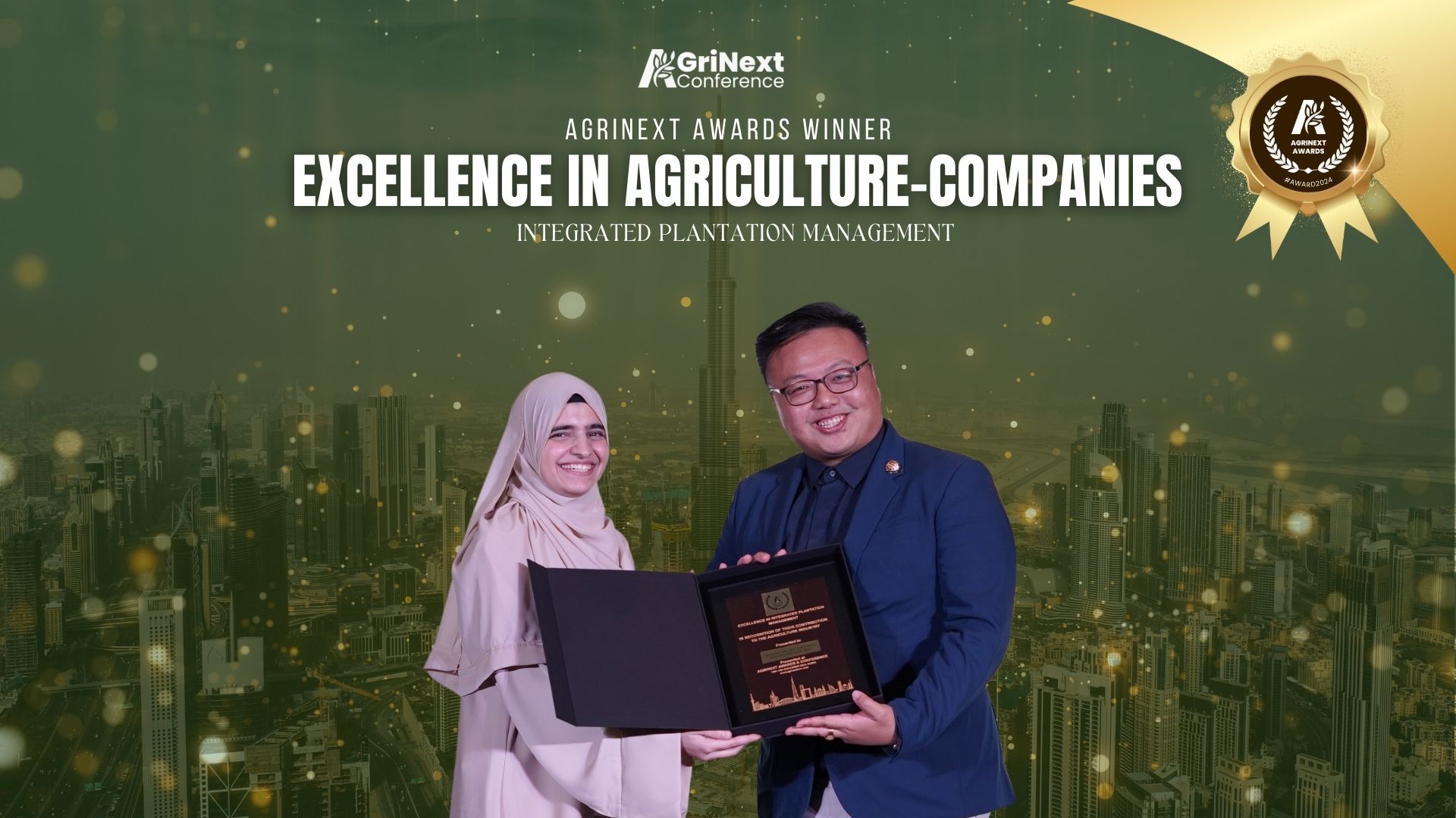Musang Valley Plantation Wins Excellence in Integrated Plantation Management at AgriNext 2024