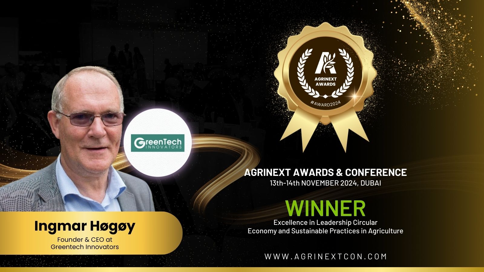 Ingmar Høgøy: Excellence in Leadership for Circular Economy and Sustainable Practices in Agriculture