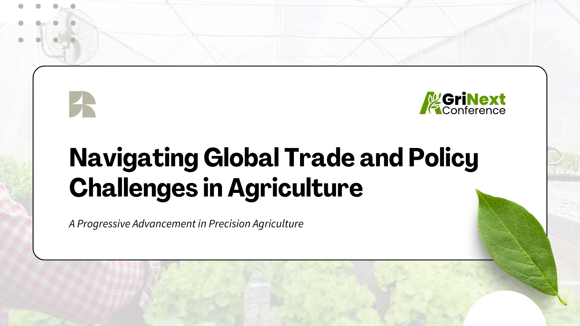 Navigating Global Trade and Policy Challenges in Agriculture