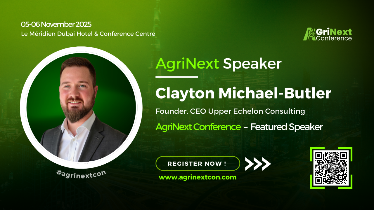 Spotlight on AgriNext Leadership: Clayton Michael-Butler — Driving Innovation and Growth in Modern Agriculture