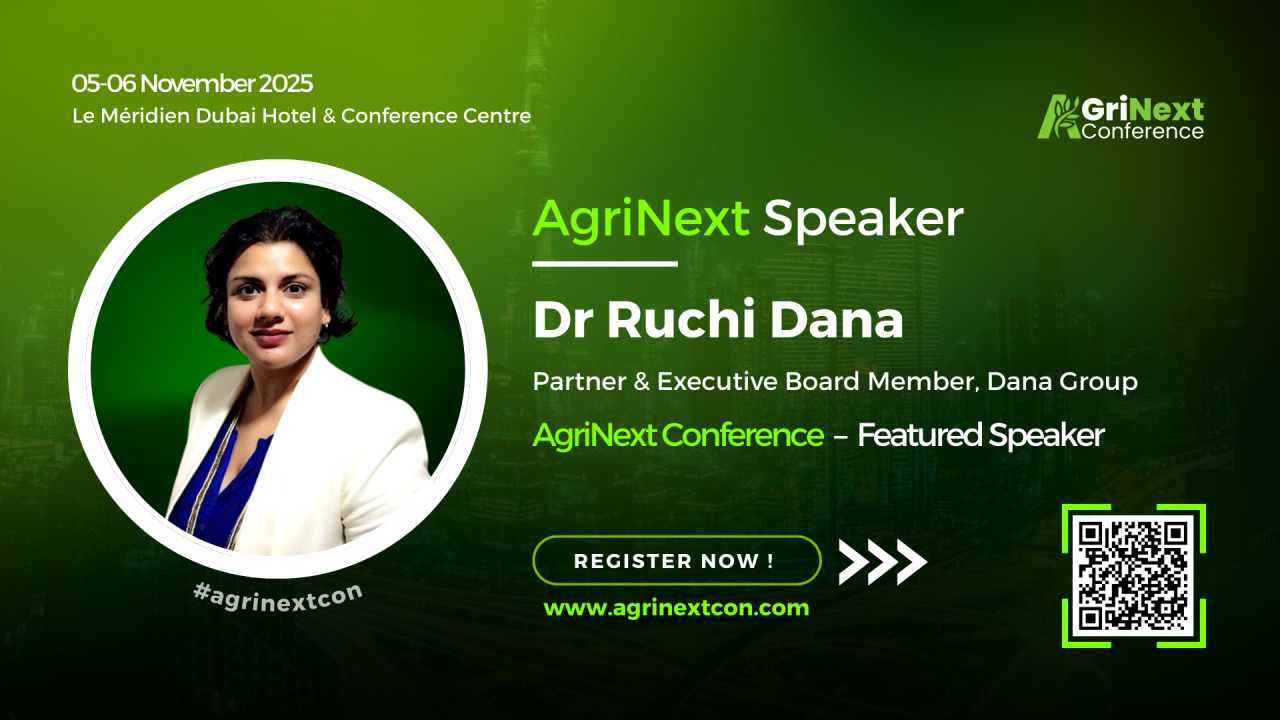 Leading with Impact: Dr. Ruchi Dana at AgriNext Conference 2025