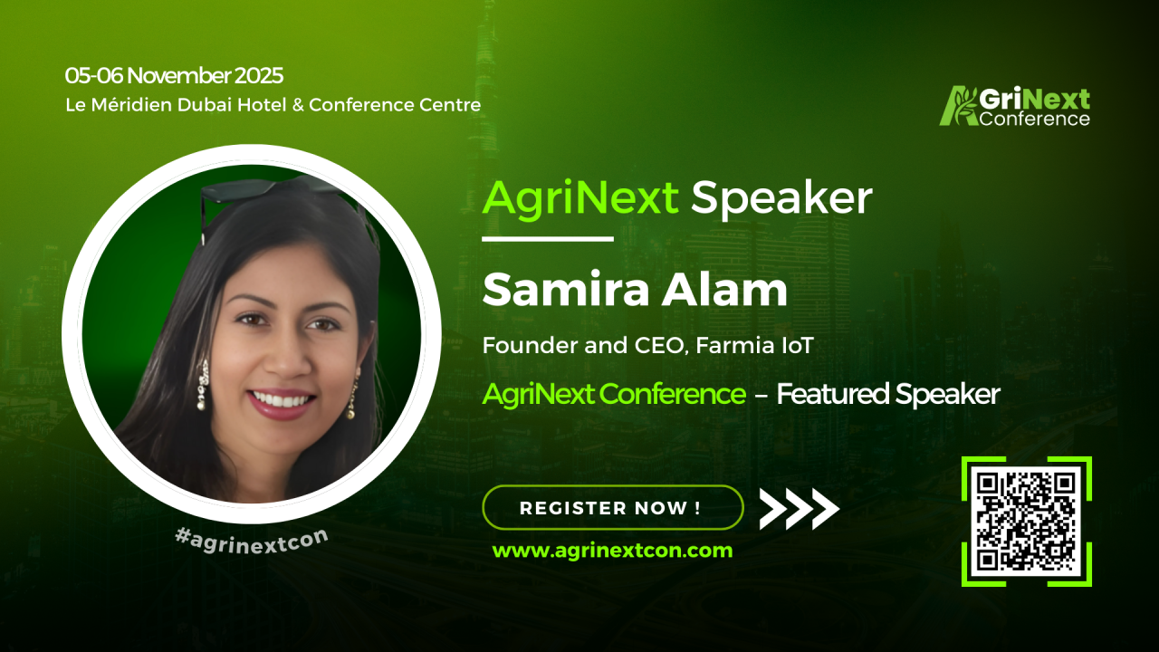 AgriNext Conference 2025 Welcomes Samira Alam as a Featured Speaker