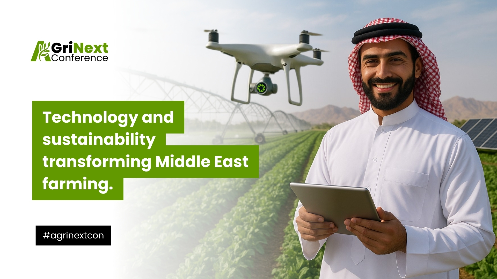 Technology and sustainability transforming Middle East farming.