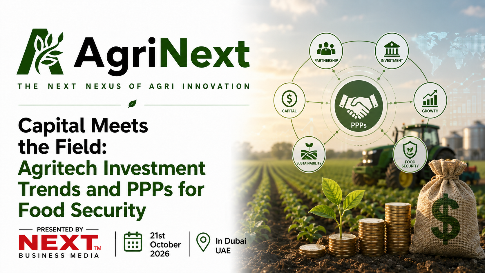 Capital Meets the Field: Agritech Investment Trends and PPPs for Food Security