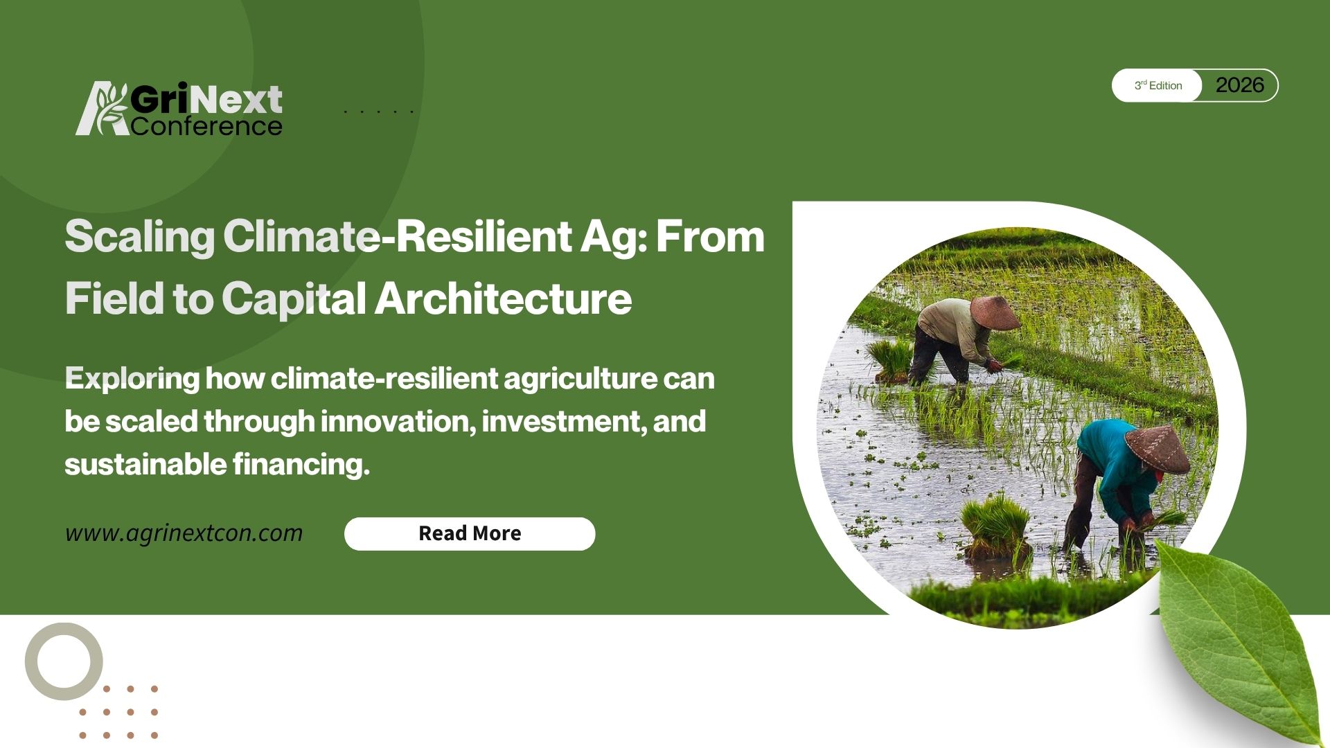 Scaling Climate-Resilient Ag: From Field to Capital Architecture