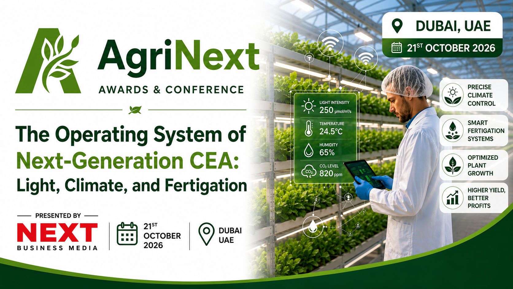 The Operating System of Next-Generation CEA: Light, Climate, and Fertigation