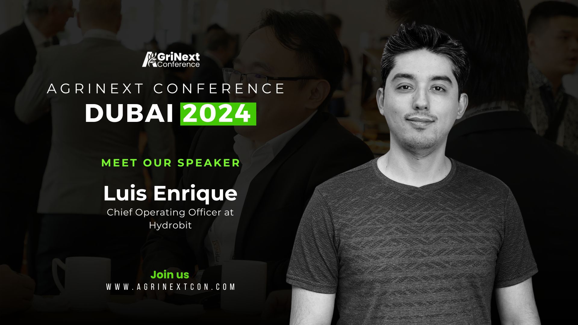 Luis Enrique to Speak at AgriNext Conference in Dubai