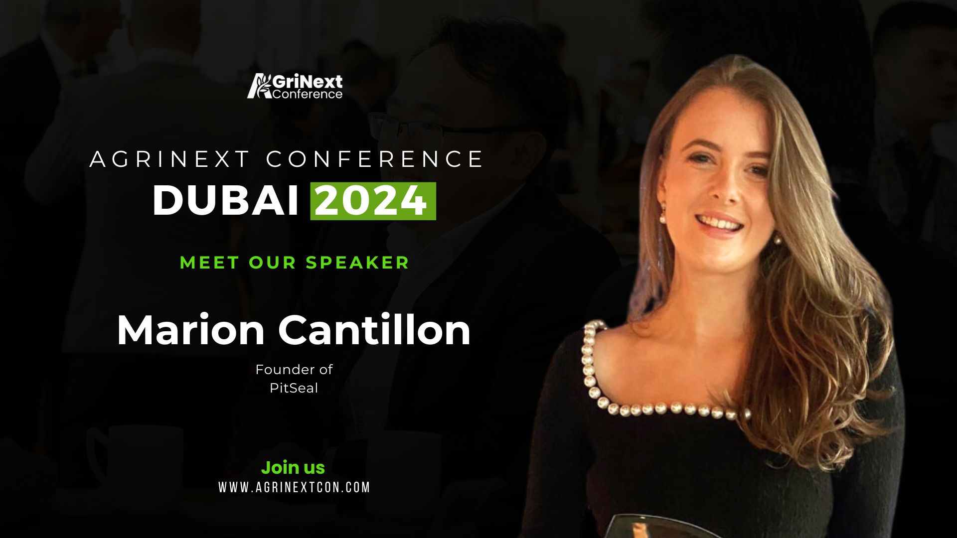 Marion Cantillon to Present at AgriNext Conference 2024