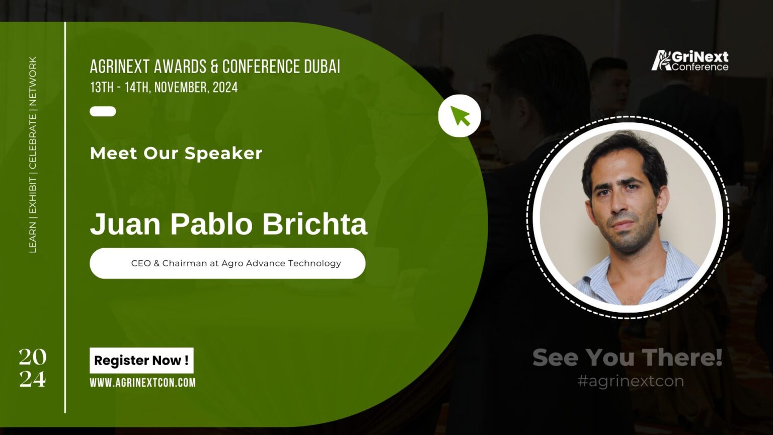 Juan Pablo Brichta to Share CuttingEdge Agricultural Innovations at