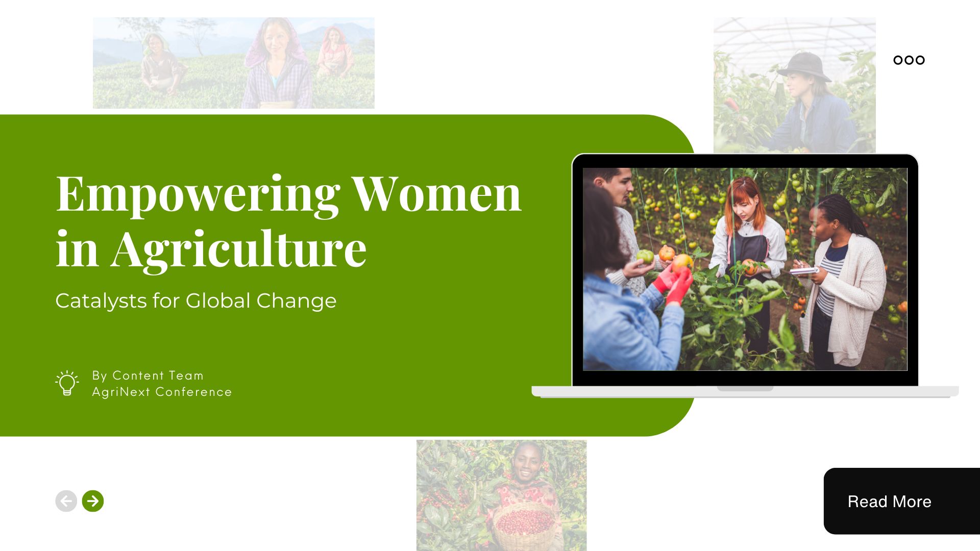 Empowering Women in Agriculture: Catalysts for Global Change