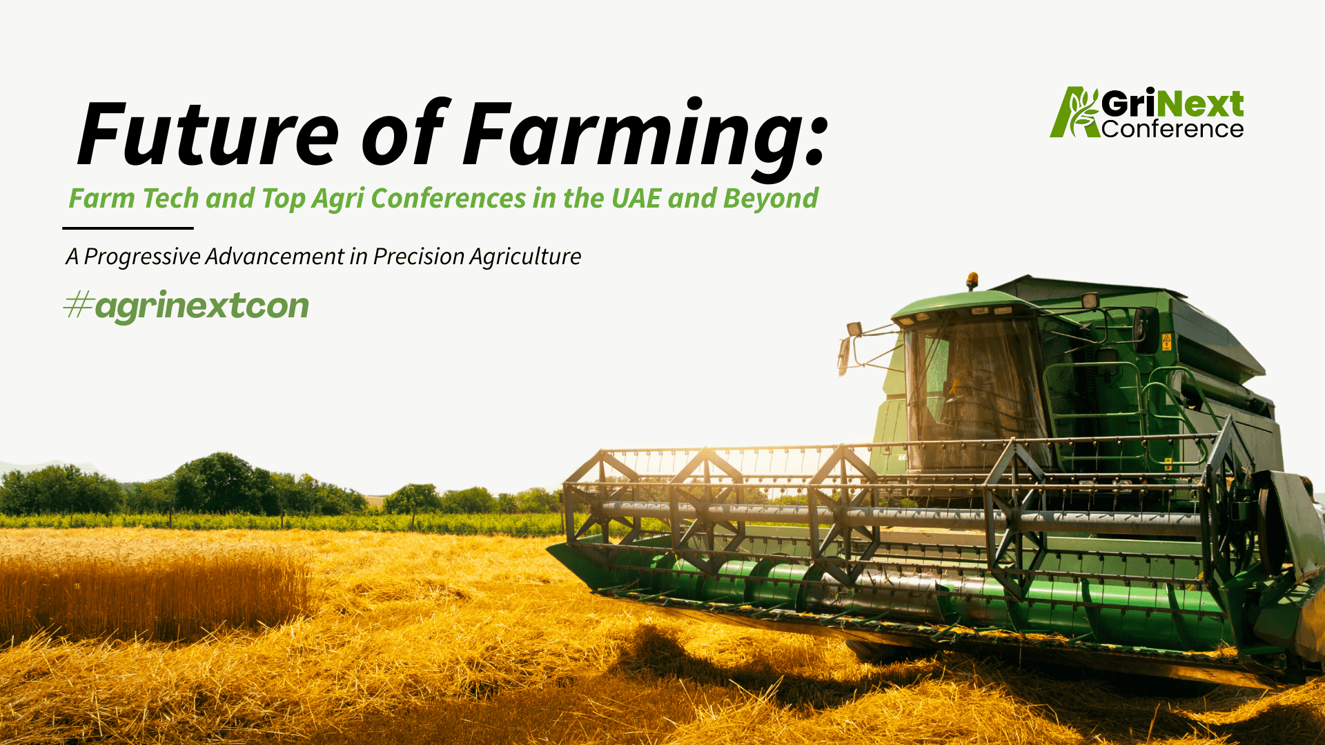 Farm Tech on the Rise: Exploring Top Conferences in Dubai and Beyond