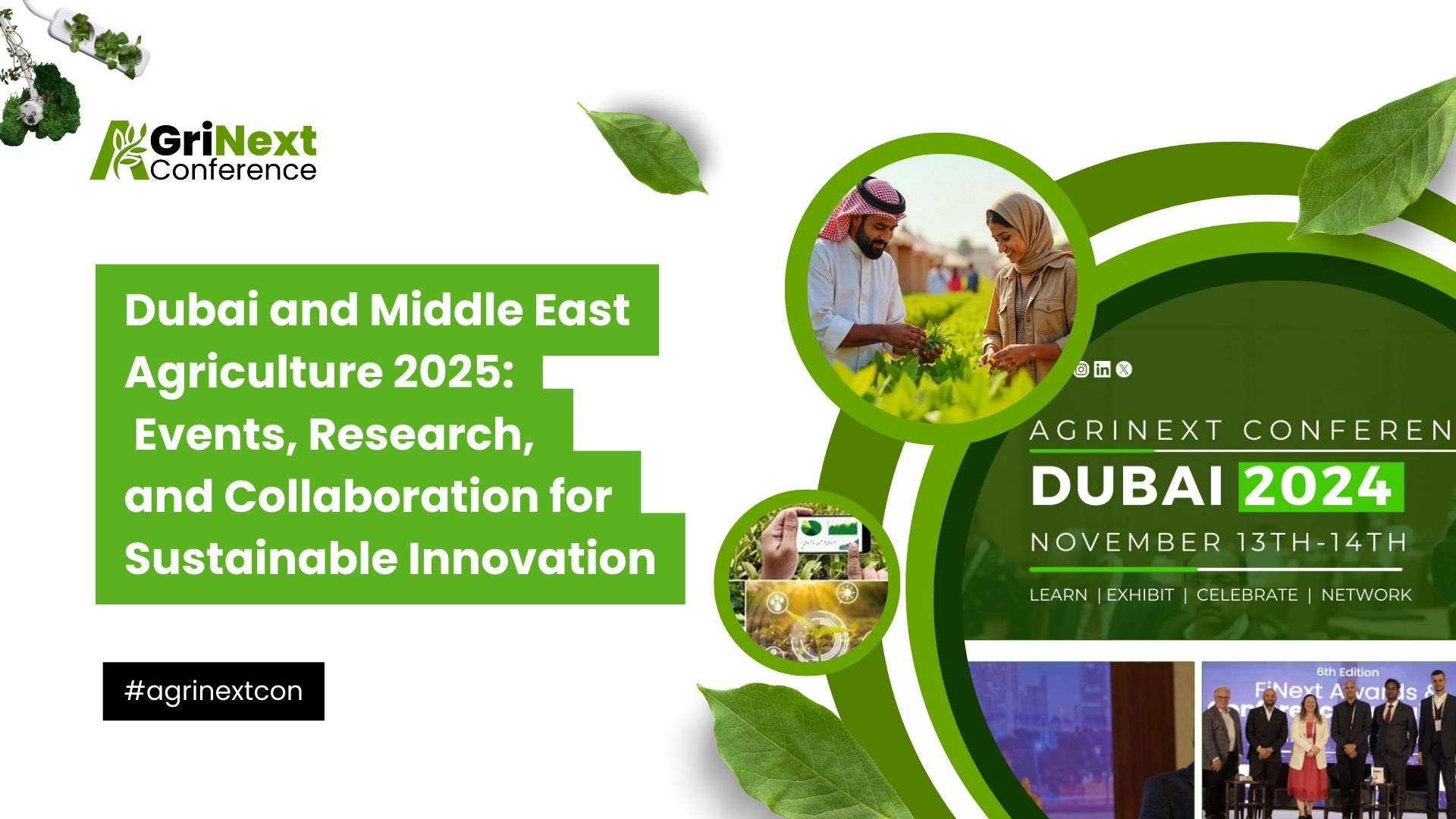 Dubai and Middle East Agriculture 2025: Events, Research, and Collaboration for Sustainable Innovation